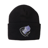 XFL Chicago Enforcers Throwback Logo Cuffed Knit Watch Cap Winter Hat Black Beanie